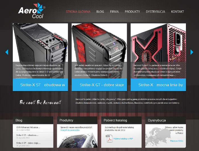 Rusza polska strona firmy Aerocool