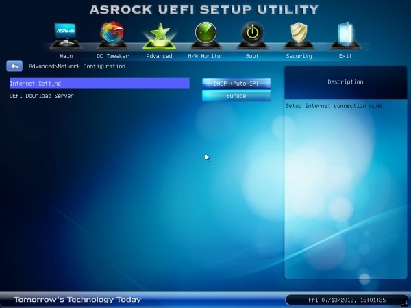 AsRock umoliwi aktualizacj biosu przez internet