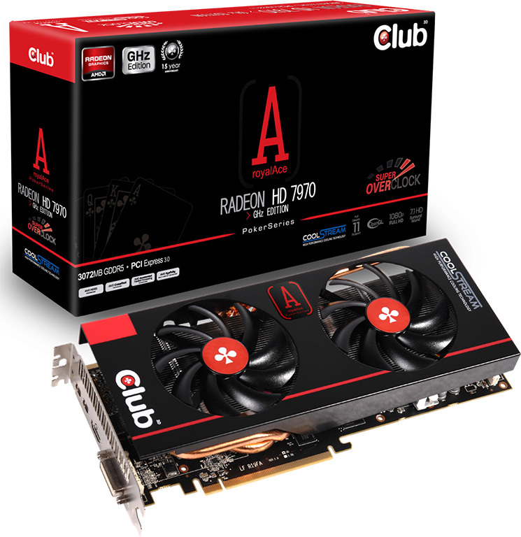 Pokerowa zagrywka Club3D czyli HD7970 royalAce