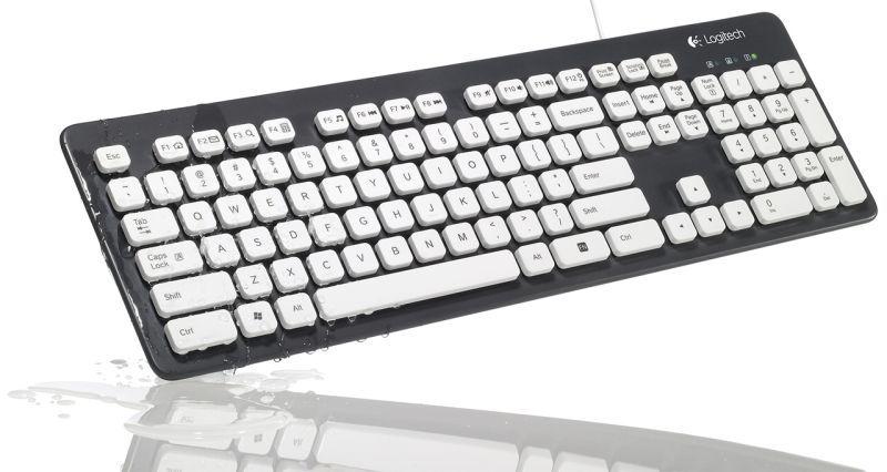 Wodoodporna klawiatura od Logitecha czyli K310