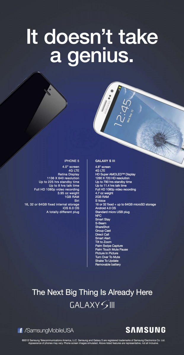 Samsung korzysta z premiery nowego Iphone'a. 