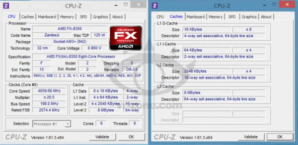 Ceny procesorw AMD FX Vishera