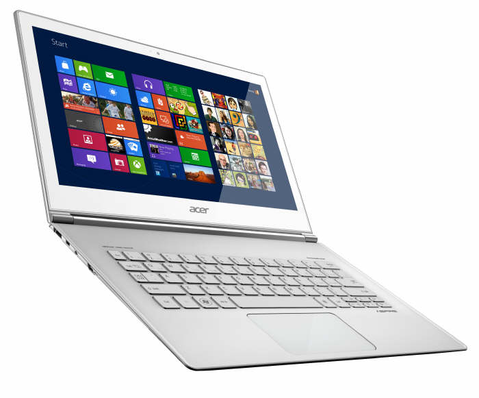 Acer Aspire S7  Najciesze ultrabooki z ekranem dotykowym