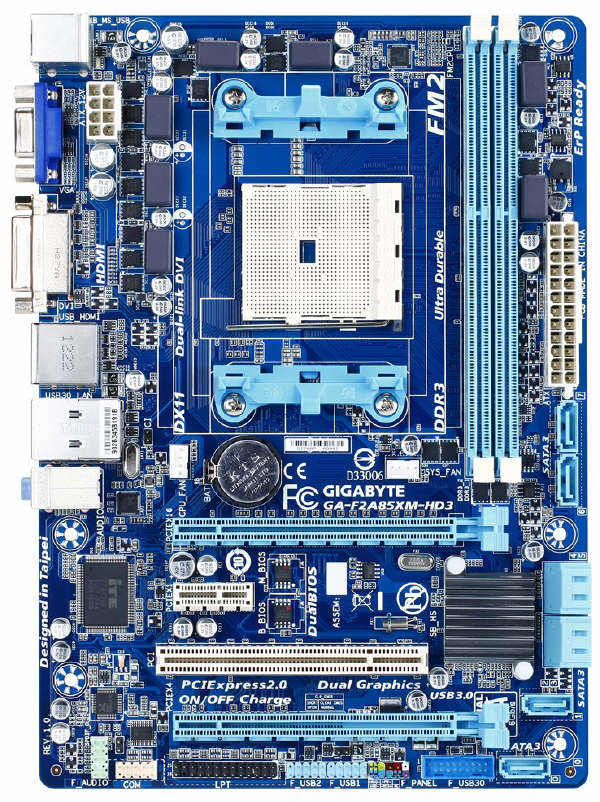 Gigabyte GA-F2A85XM-HD3 dla procesorw z Socket FM2