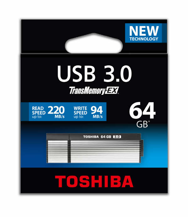Superszybka pami USB 3.0 Toshiba TransMemory-EX