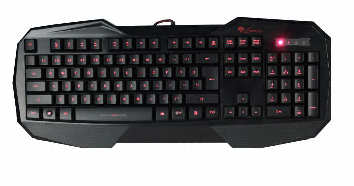 Natec Genesis RX33 - klawiatura dla grajcych...