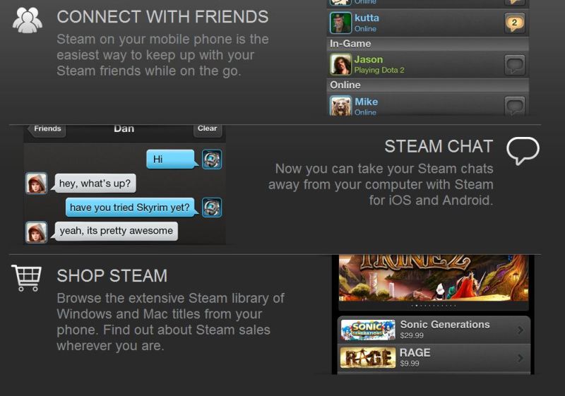 Valve wydaje wasn aplikacj na urzdzenia z systemem Android oraz iOS