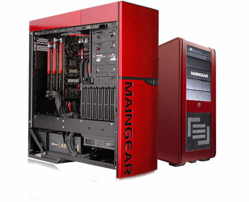 MAINGEAR z wiszcymi Radeonami HD 7950