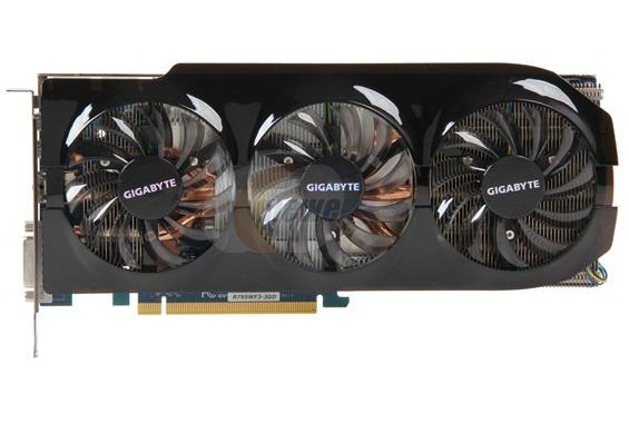 Gigabyte HD7950 z chodzeniem WindForce 3