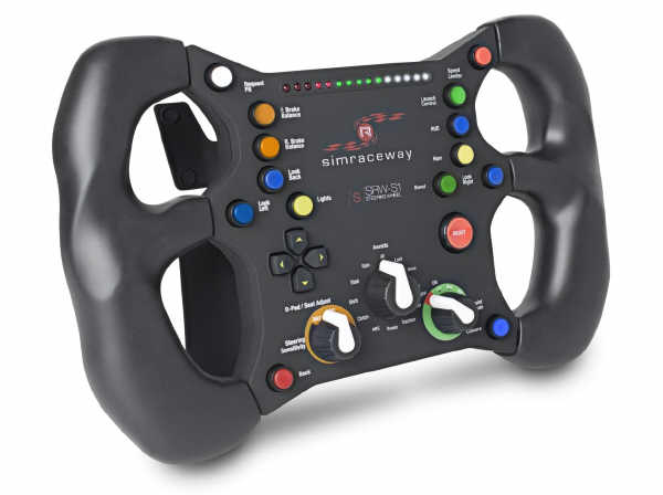 Simraceway SRW-S1 Steering Wheel od SteelSeries