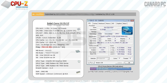 Ivy Bridge podkrcony do 7 GHz przy uyciu ciekego azotu