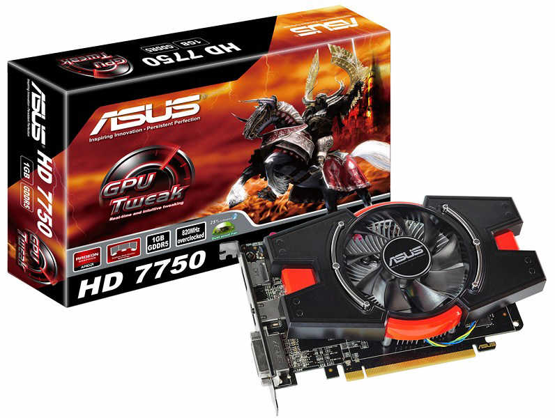 ASUS prezentuje karty graficzne HD 7770 DirectCU i HD 7750