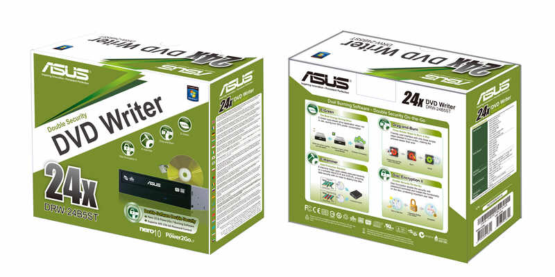 ASUS wprowadzia na rynek nagrywark DVD DRW-24B5ST