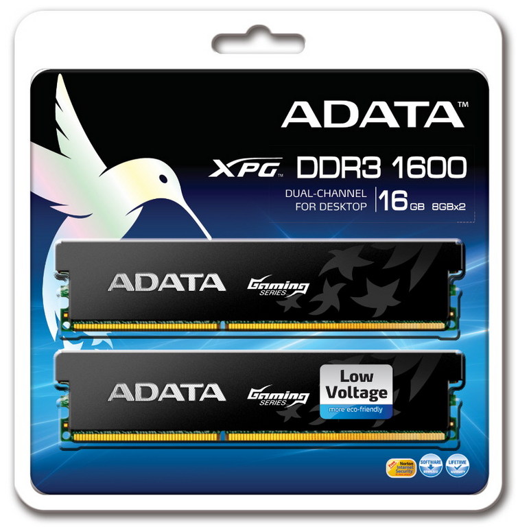 Pamici ADATA XGP Gaming V2 1600 MHz zaprezentowane