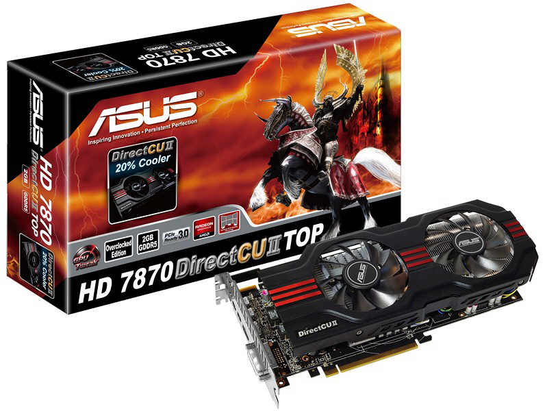 ASUS HD 7870 TOP i HD 7850 TOP 