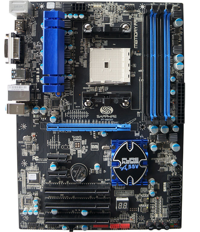 Sapphire prezentuje Pure Platinum A55V