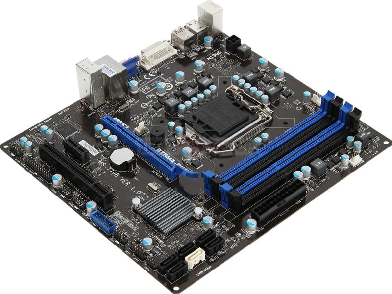 MSI B75MA-P45 czyli niewielka pyta zgodna z Ivy Bridge