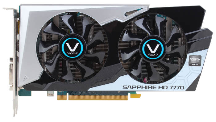 SAPPHIRE HD 7770 OC z coolerem Vapor-X 
