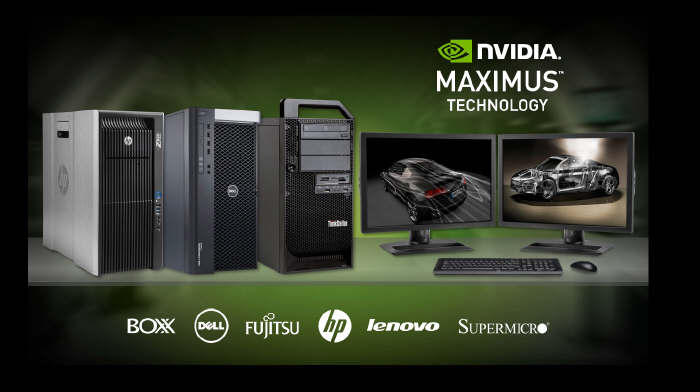 NVIDIA Maximus na architekturze Kepler dla stacji roboczych