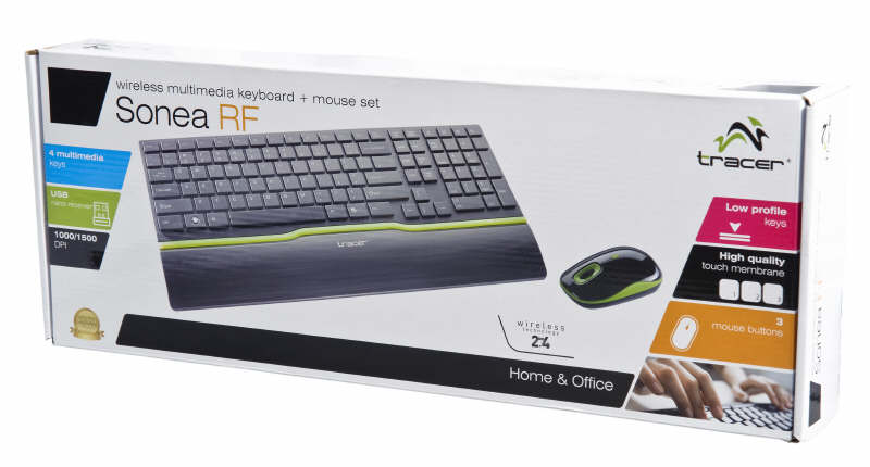 Mysz i klawiatura Tracer Sonea RF 