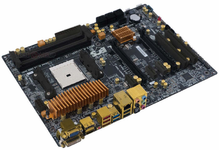 ECS A85F2-A GOLDEN - Zota pyta AMD FM2
