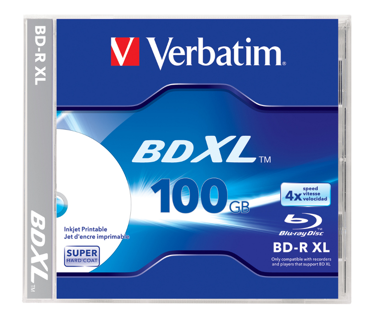 Nowe pyty Blu-ray o pojemnoci 100 GB od Verbatim