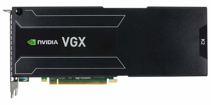 NVIDIA VGX K2 - karta graficzna dziaajca w chmurze