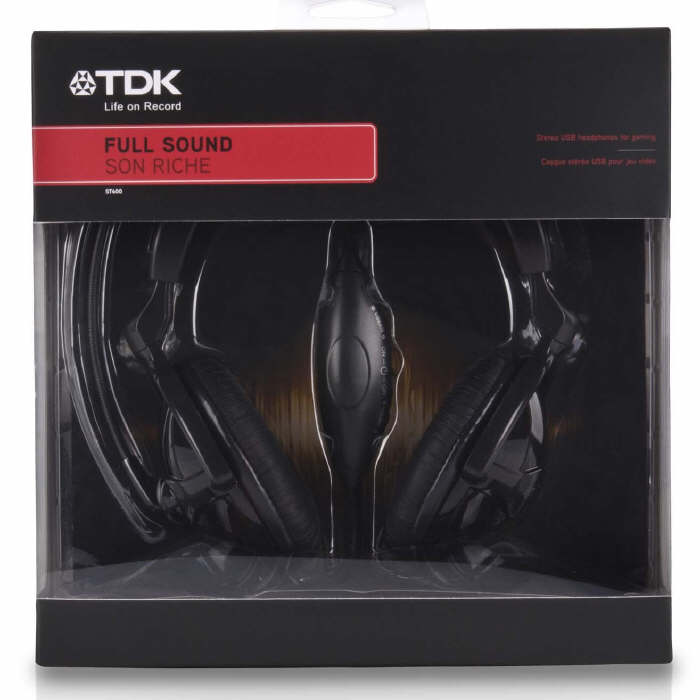 TDK Life on Record ST600 - Suchawki z wibracj dla graczy 