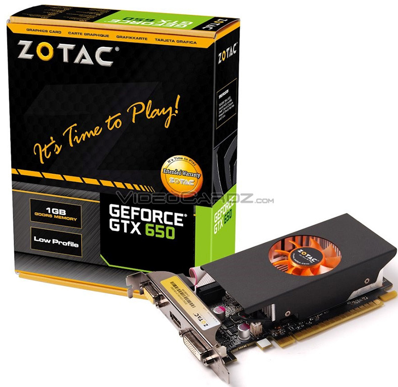 Niskoprofilowa karta od Zotaca czyli GTX 650 LP