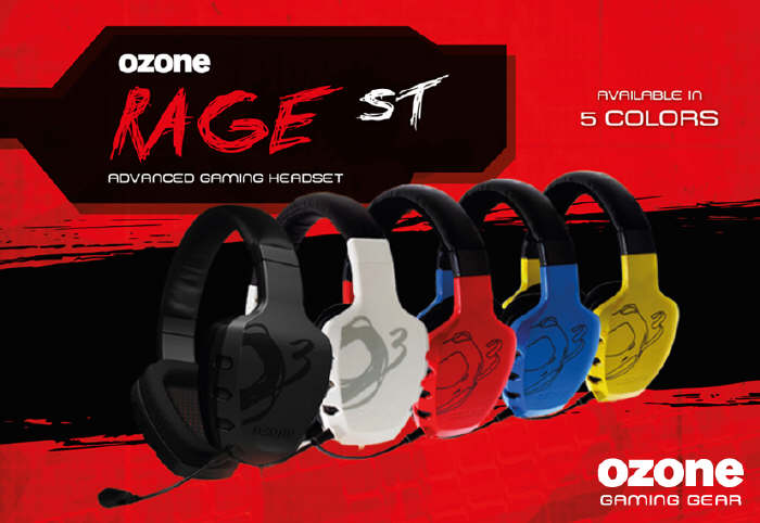 Ozone Gaming nowa seria suchawek Rage