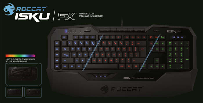 Isku FX - nowa klawiatura gamingowa od Roccat ju w Polsce