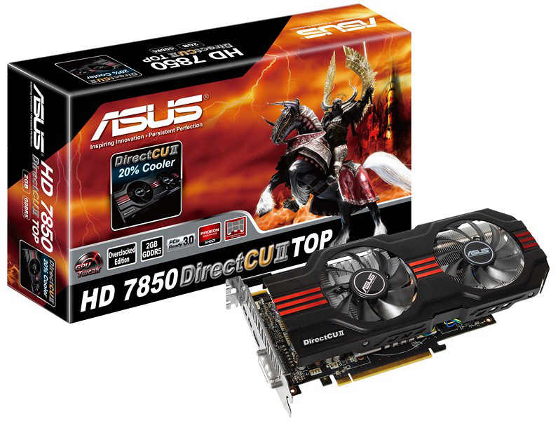 ASUS HD 7870 TOP i HD 7850 TOP 
