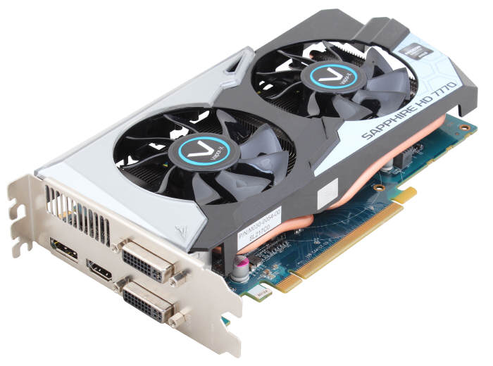 SAPPHIRE HD 7770 OC z coolerem Vapor-X 