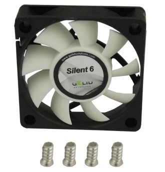 Gelid prezentuje 5 cm oraz 6 cm wentylatory z serii Silent