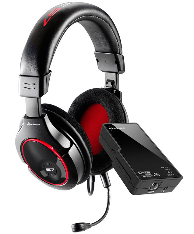 Sharkoon X-Tatic S7 - nowy zestaw suchawkowy w standardzie 7.1