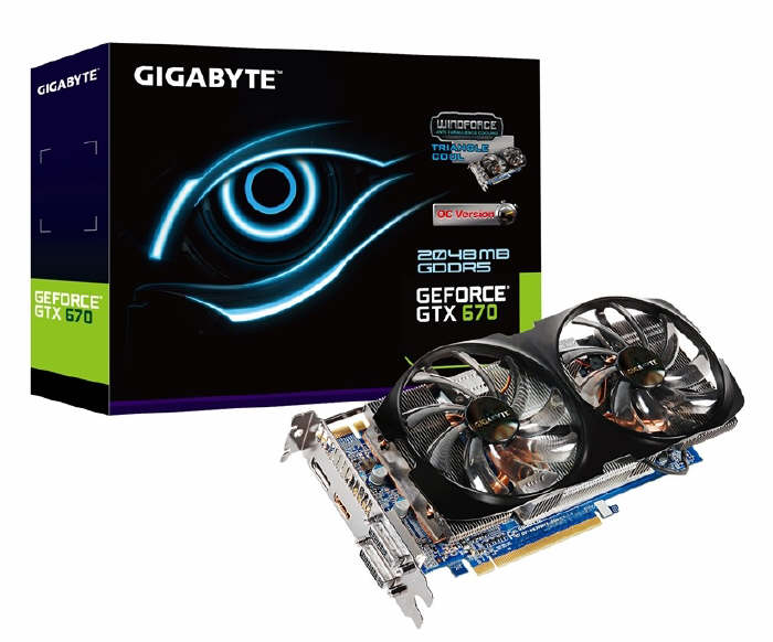 GIGABYTE GeForce GTX 670 z WINDFORCE 2X
