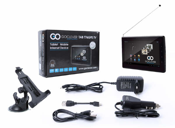 Tablet nawigacyjno-telewizyjny - Goclever T76GPSTV