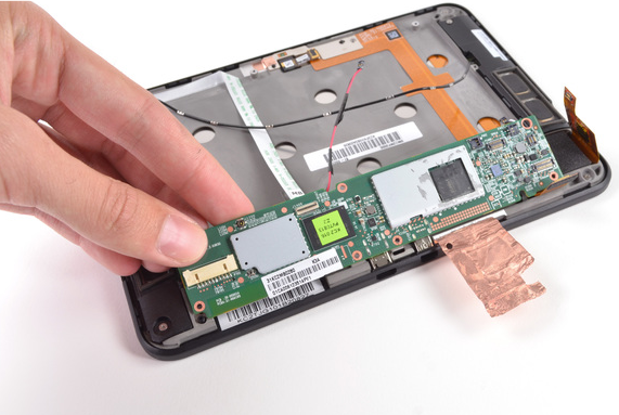 Amazon Kindle Fire HD w tecie iFixit otrzymuje 7 punktw