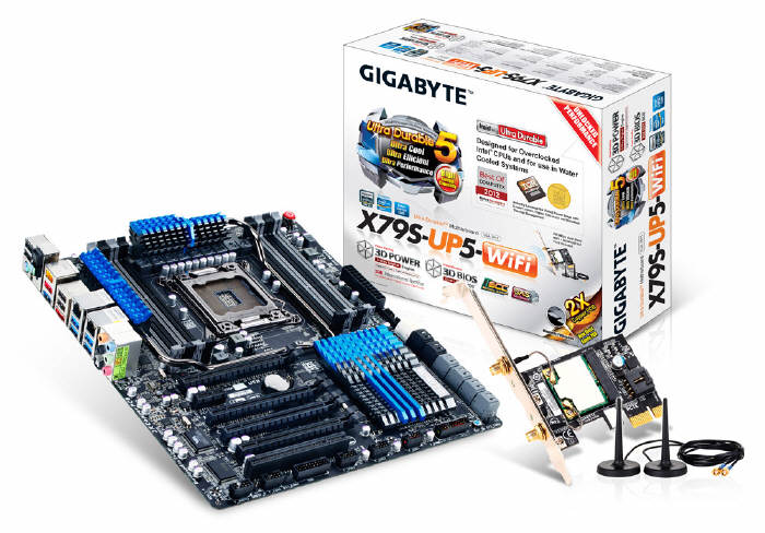 Pyta gwna GIGABYTE GA-X79S-UP5-WIFI