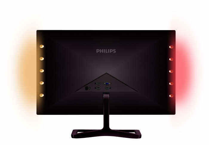 Ambiglow i matryca AH-IPS w 27-calowym Philips Gioco  