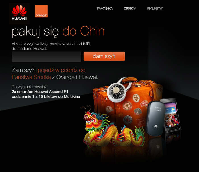 Pierwszy smartfon HUAWEI w ofercie Orange