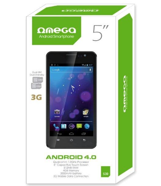 Omega OASS30 z 3G, GPS i Bluetooth