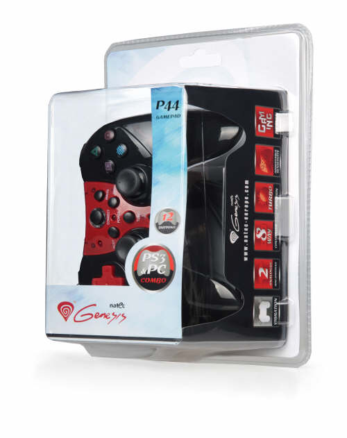 Natec Genesis dla uytkownikw konsol PS3 oraz PC