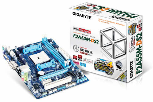 GIGABYTE GA-F2A55M-DS2 - Najatrakcyjniejsza z FM2