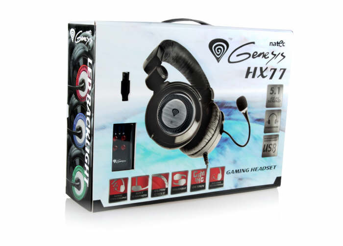 Natec Genesis HX77 USB Real 5.1 