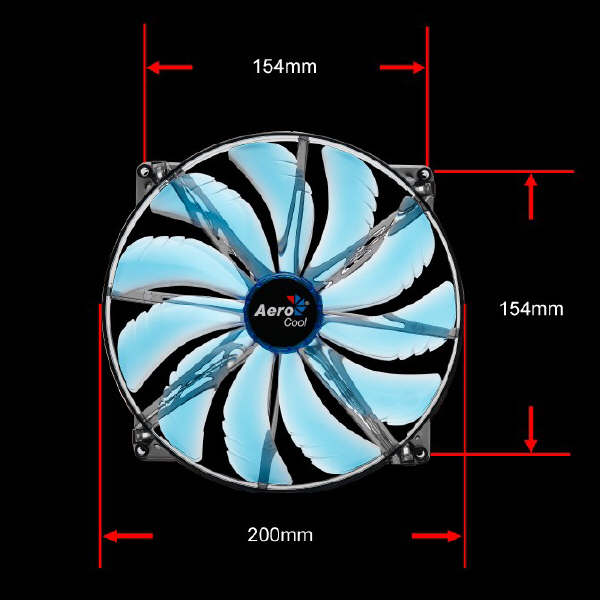 Aerocool Silent Master 200mm – duy moe wicej