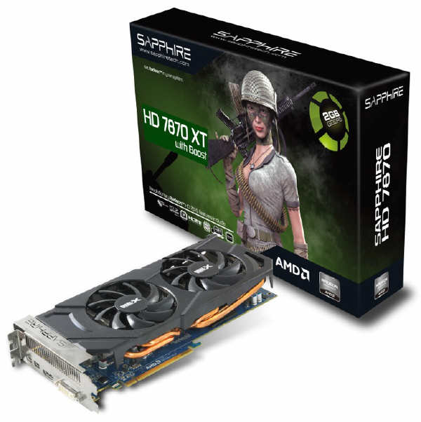 SAPPHIRE HD 7870 XT z PowerTune Boost