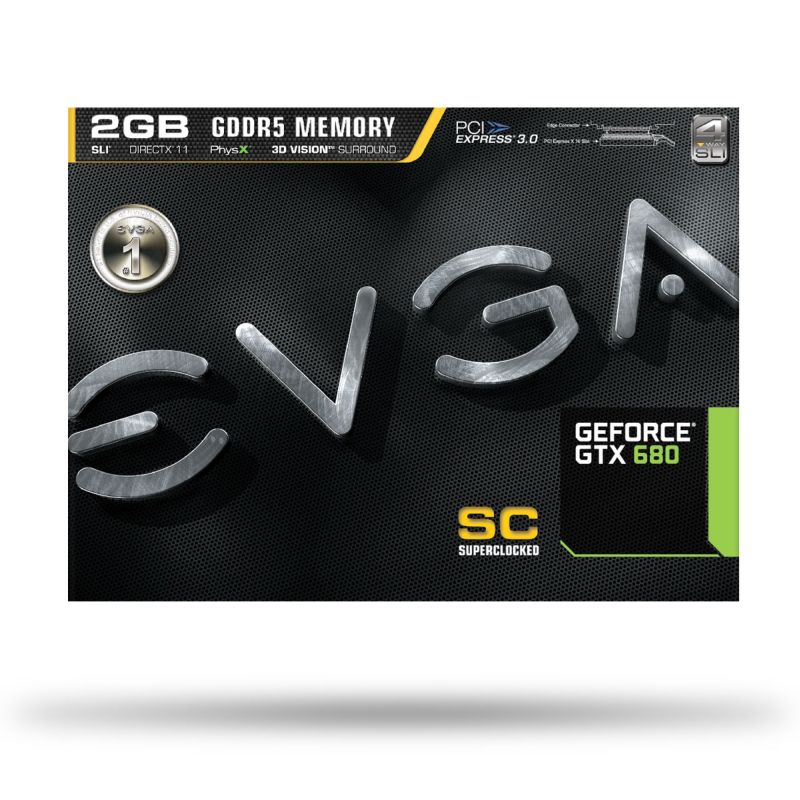 EVGA prezentuje GTX 680 w wersji SuperClocked