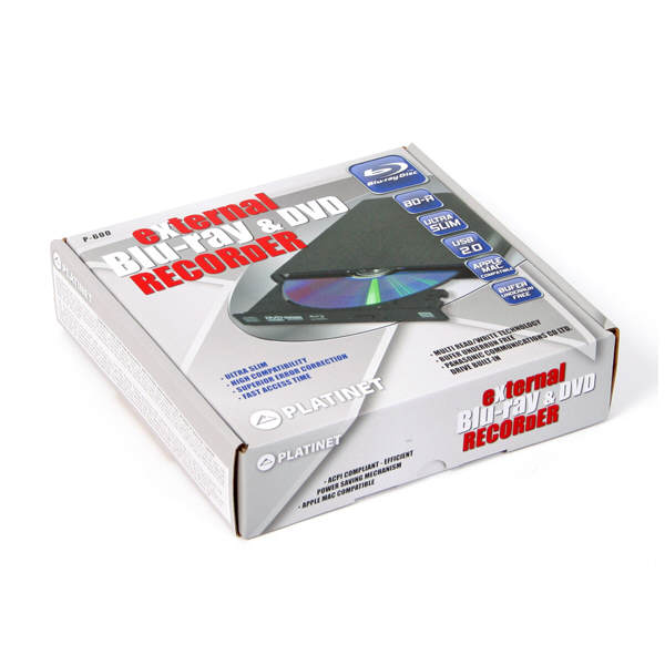 Platinet - Zewntrzna nagrywarka Blu-ray na USB