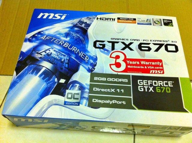 MSI GeForce GTX 670 na zdjciach
